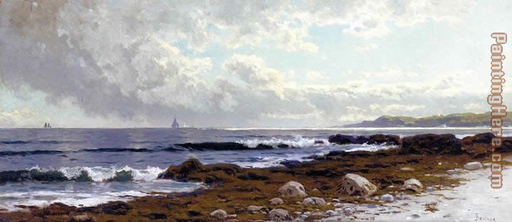 Along the Coast painting - Alfred Thompson Bricher Along the Coast art painting